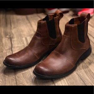 Timberlands slip on boots